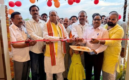 हाइवे किनारे नीलकंठ होटल एवं ढाबा का पूर्व विधायक शरद अवस्थी ने किया उद्घाटन