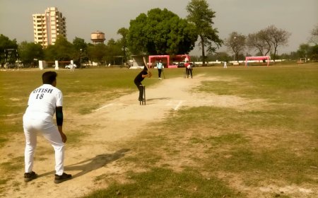 राज्य स्तरीय कर्मचारी/अधिकारी सद्भावना क्रिकेट टूर्नामेंट में खेले गए चार लीग मैच