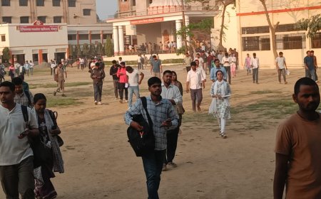 गोरखपुर में यूपी पुलिस एसआई भर्ती परीक्षा शांतिपूर्ण संपन्न, 24 केंद्रों पर 36 हजार अभ्यर्थियों ने दी परीक्षा