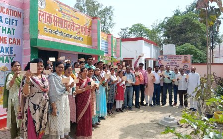 पोस्टकार्ड अभियान के जरिए शिक्षकों ने उठाई टीईटी से मुक्ति की मांग