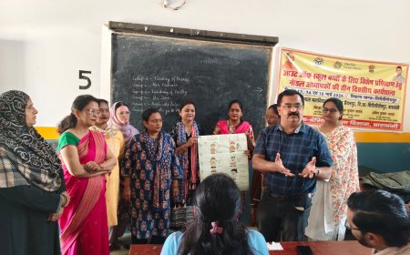 समग्र शिक्षा अभियान के तहत आउट आफ स्कूल बच्चों को विद्यालयी शिक्षा की मुख्य धारा से जोड़ने के लिए नोडल अध्यापकों की तीन दिवसीय कार्यशाला आयोजित की गयी।