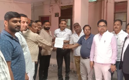 पत्रकार अग्निवेश सिंह हत्याकांड में कार्रवाई की मांग तेज, सहजनवां के पत्रकारों ने मुख्यमंत्री को भेजा ज्ञापन