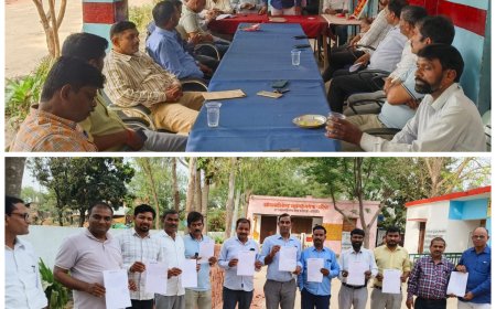 सेवा शर्तों के खिलाफ सर्वोच्च न्यायालय द्वारा दिये गये फैसले के विरोध में शिक्षकों की पाती प्रेषित करने का अभियान लगातार जारी