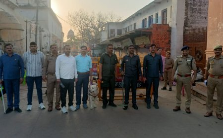 बीडीएस टीम प्रयागराज, एसचेक टीम,डॉग स्क्वॉयड,एलआईयू की संयुक्त टीम द्वारा चैत्र मास अमावस्या मेला की दृष्टिगत रामघाट सीतापुर में सघन चेकिंग की गयी