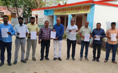 टीईटी अनिवार्यता के विरोध में शिक्षकों ने ईमेल से भेजा ज्ञापन