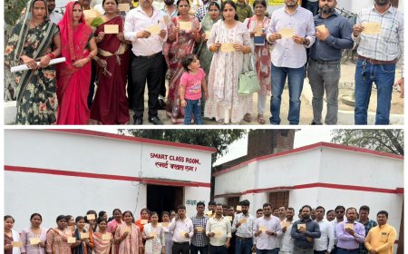 टेट अनिवार्यता के विरोध में दो सैकडा शिक्षकों ने भेजी शिक्षक की पाती  पोस्टकार्ड के जरिए शिक्षकों ने भेज़ी अपनी मांग, जताया विरोध