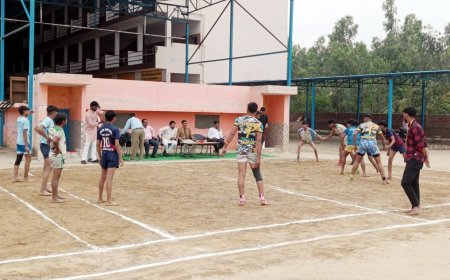 कबड्डी प्रतियोगिता में आर्य नगर प्रखंड की टीम बनी विजेता