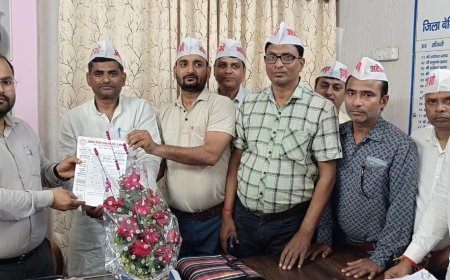 अटेवा ने बीएसए को सौंपा ज्ञापन, पुरानी पेंशन बहाली व टीईटी छूट की मांग तेज