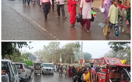 नवरात्र पर्व के दूसरे दिन बड़े बाबा के दरबार में उमडा आस्था का जन सैलाव