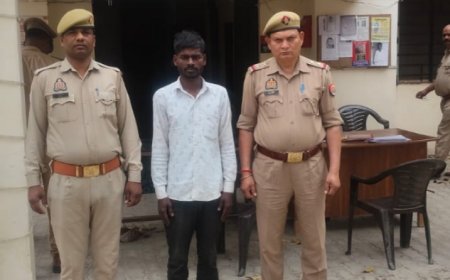 थाना मऊ पुलिस टीम ने दहेज हत्या के वांछित अभियुक्त को गिरफ्तार किया