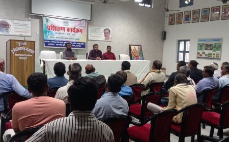 कृषि विज्ञान केन्द्र, गनीवा में ग्रीष्मकालीन दलहन उत्पादन तकनीकी पर दो दिवसीय प्रशिक्षण कार्यक्रम का शुभारम्भ