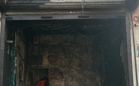 कंप्यूटर सेंटर में भीषण आग, लाखों का नुकसान