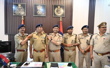 क्षेत्राधिकारी नगर  अरविन्द कुमार वर्मा, पुलिस उपाधीक्षक से पदोन्नति पाकर बने अपर पुलिस अधीक्षक