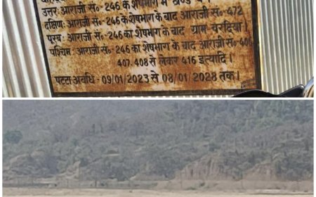 सोनभद्र में अवैध बालू खनन बना बड़ा मुद्दा
