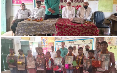 स्थानीय विकास खंण्ड के उच्च प्राथमिक विद्यालय डूंडी में वार्षिकोत्सव एंव प्रतिभा सम्मान समारोह में मेधावी छात्र छात्राओं को सम्मानित किया गया