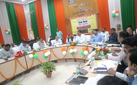 जिला विकास समन्वय एवं निगरानी समिति की बैठक सम्पन्न