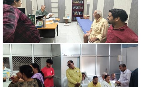 नि:शुल्क स्वास्थ्य शिविर में उमड़ी भीड़, सैकड़ों मरीजों को मिला विशेषज्ञ