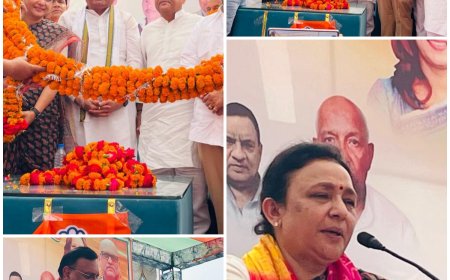 संविधान संवाद कार्यक्रम में कांग्रेस का भाजपा पर हमला, 2027 में सत्ता परिवर्तन का दावा