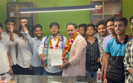 लोक जनशक्तिपार्टी के मंडल उपाध्यक्ष बनाए गए हर्ष वर्मा। कार्यकर्ताओं में खुशी की लहर