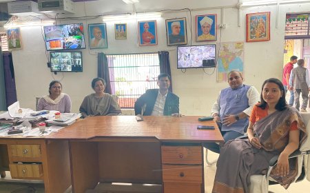 जनपद न्यायाधीश द्वारा राजकीय सम्प्रेक्षण गृह किशोर, चित्रकूट का  निरीक्षण किया गया।