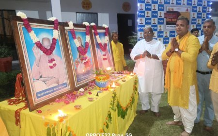 माता भगवती देवी शर्मा की जन्म शताब्दी पर 2400 दीपों से हुआ भव्य दीप यज्ञ