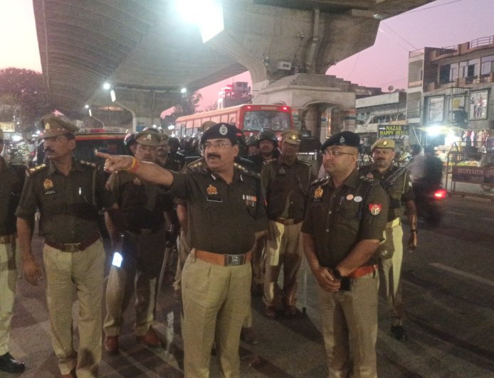 भदोही पहुंचे पुलिस महानिरीक्षक, सुरक्षा व्यवस्था का लिया जायजा