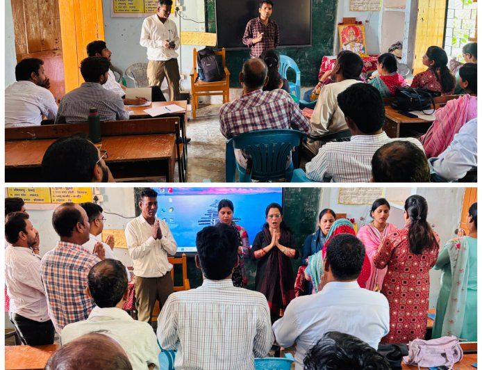 समग्र शिक्षा अभियान के तहत समावेशी शिक्षा को बढ़ावा देने  के उद्देश्य से दिब्यांग बच्चों का 5 दिवसीय प्रशिक्षण