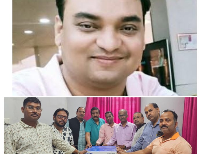 स्व. अशोक वर्मा की स्मृति में पत्रकारों को तकनीकी सहयोग, प्रेस क्लब को मिला प्रिंटर