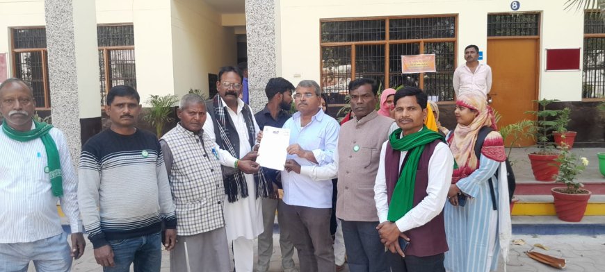 टोल प्लाजा के पुराने कर्मचारियों के पक्ष मे आयी भाकियू, डीएम को भेजा मांग पत्र