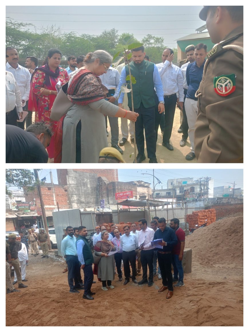 गौ संरक्षण केंद्र और देवा सीएचसी का निरीक्षण