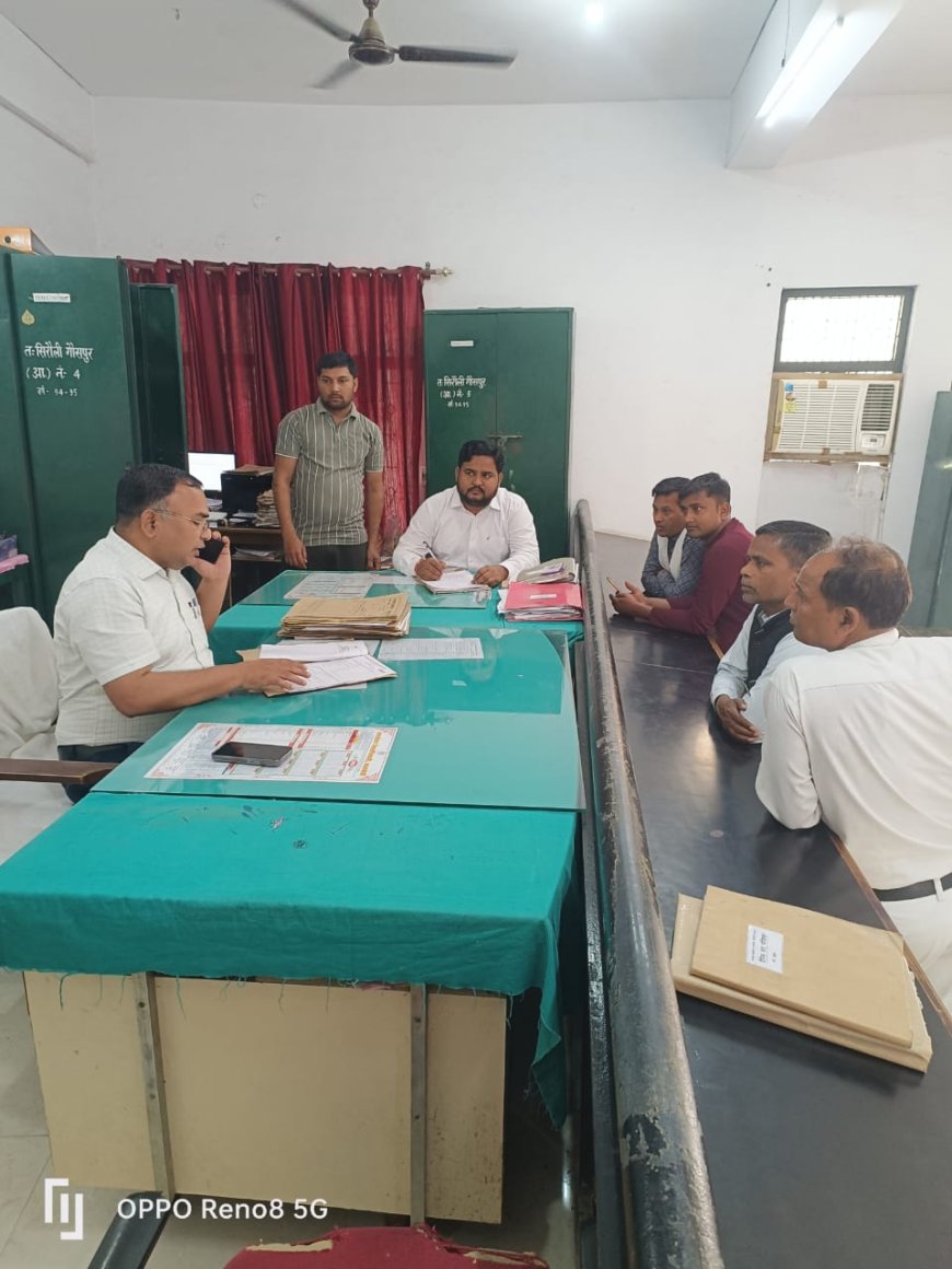 तहसील सिरौलीगौसपुर में आयोजित राष्ट्रीय लोक अदालत में 12,300 मामले निस्तारित