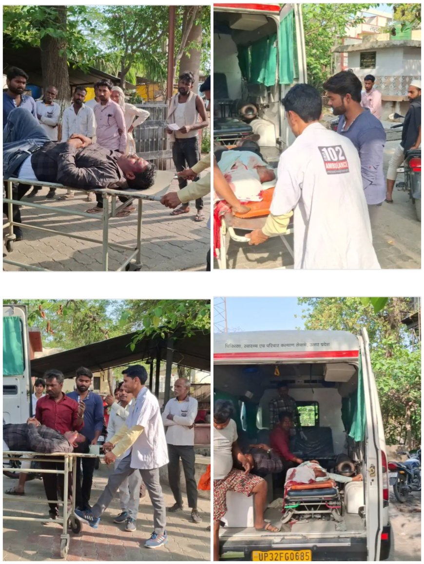 निमंत्रण पत्र बांटने जा रहे चाचा की ट्रक से कुचलकर मौत, भतीजा गंभीर घायल