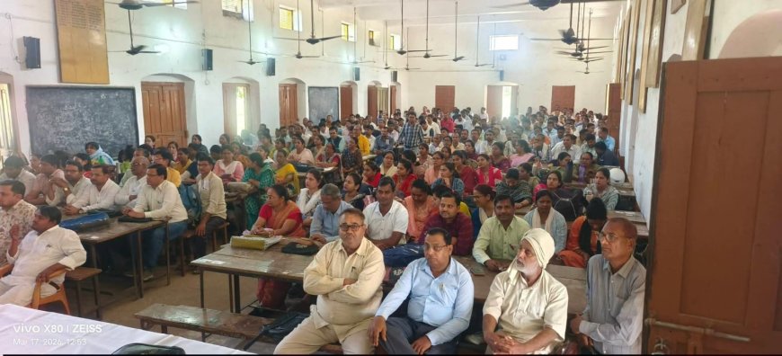 चित्रकूट सीआईसी मूल्यांकन केंद्र में इस बार 1,12,000 उत्तर पुस्तिकाओं का होगा मूल्यांकन