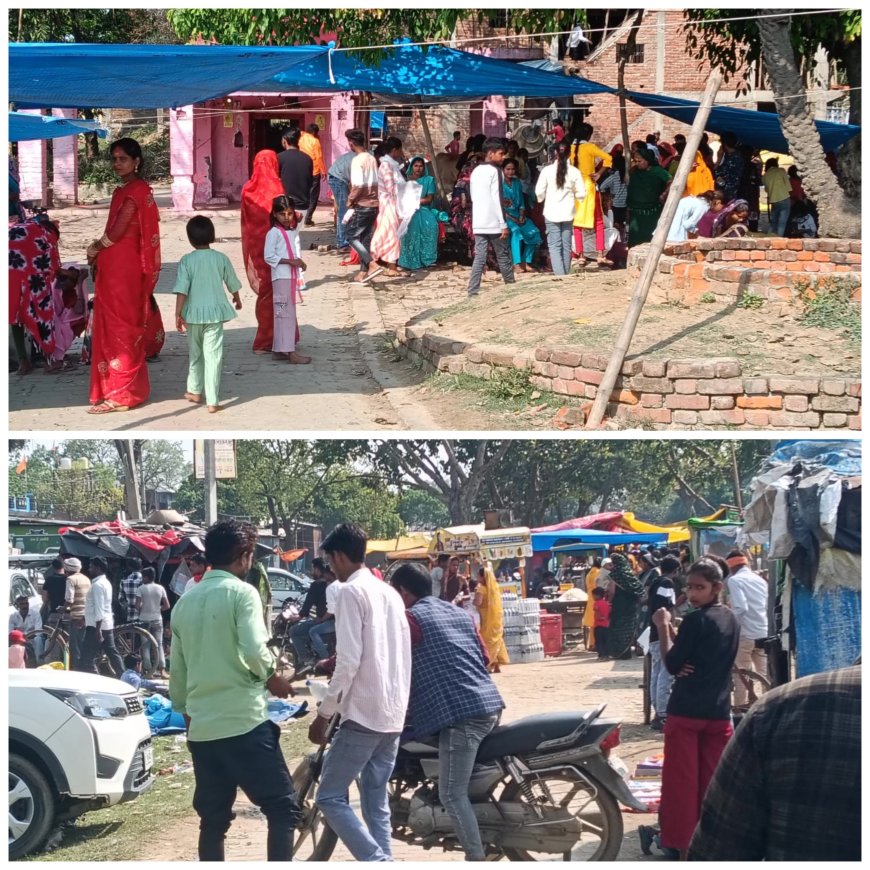 नवरात्रि पर्व के चौथे दिन क्षेत्र के प्रमुख देवी मन्दिरों में श्रद्धालुओं का उमडा आस्था का जन सैलाव