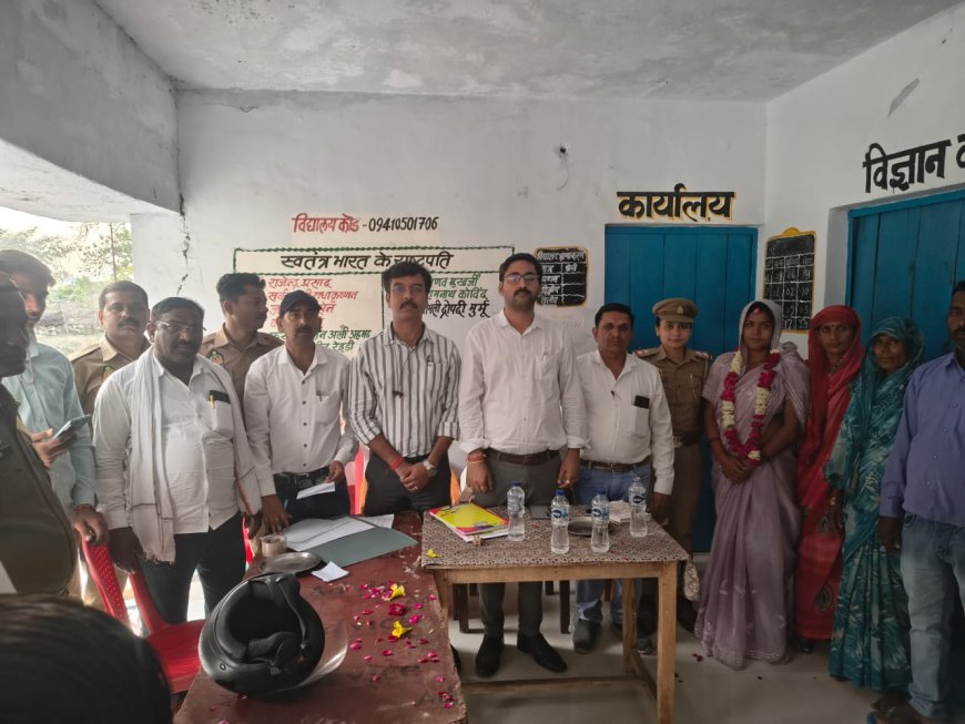 रानीपुर टाइगर रिजर्वः लालापुर बगरेही वन ब्लॉक में ईडीसी (EDC) का गठन, श्रीमती अर्चना देवी निर्विरोध अध्यक्ष निर्वाचित