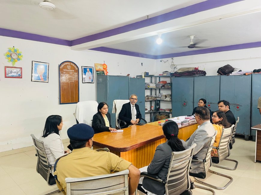 जनपद न्यायाधीश, चित्रकूट द्वारा राजकीय सम्प्रेक्षण गृह किशोर, चित्रकूट का औचक निरीक्षण किया गया।