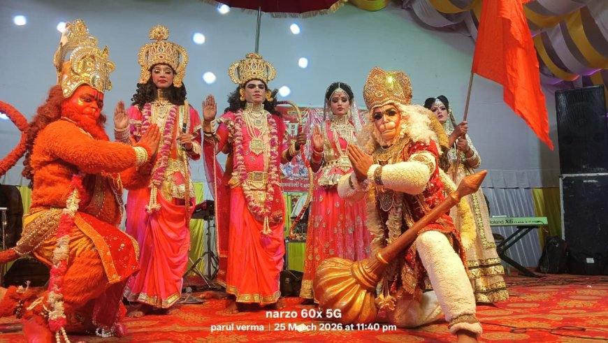 मां भगवती जागरण में भक्तिभाव की बही धारा, रातभर गूंजे भजन व झांकियां