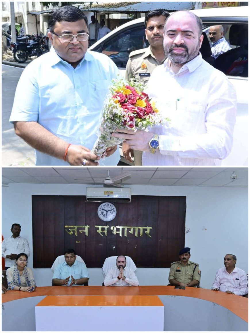 राम सनेहीघाट तहसील में नायब तहसीलदार आवास व आगंतुक कक्ष का लोकार्पण, मंत्री सतीश शर्मा ने सुनी जनसमस्याएं