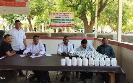 पुलिस लाइन्स चित्रकूट में होम्योपैथिक स्वास्थ्य शिविर का का आयोजन किया गया।