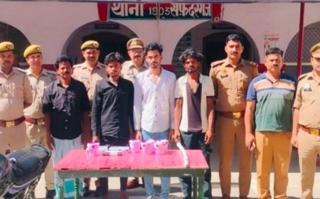 प्रेम प्रसंग में युवक की बेरहमी से हत्या, 24 घंटे में 4 आरोपी गिरफ्तार