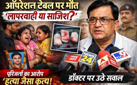 ऑपरेशन टेबल पर मौत: ‘लापरवाही या साजिश?’—युवक की मौत पर उठे गंभीर सवाल