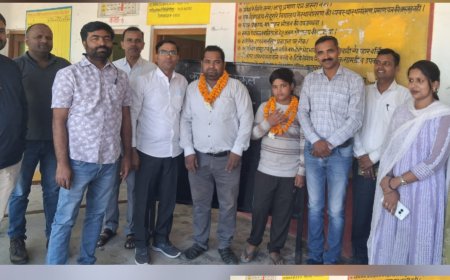 महमूदाबाद का कक्षा 5 का छात्र अक्षत पटेल अटल आवासीय विद्यालय में चयनित होकर बडी उपलब्धि हासिल किया