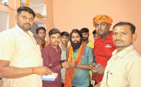 तीन वर्ष से अधिक समय से पैदल भ्रमण कर रहे इंजि. सनोज