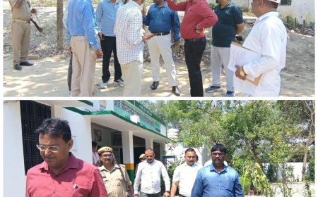 उपजिलाधिकारी, तहसीलदार, खंण्ड विकास अधिकारी, सहायक विकास अधिकारी पंचायत के साथ आधा दर्जन परिषदीय विद्यालयों का निरीक्षण किया