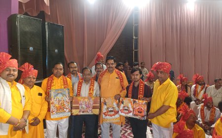 श्री बालाजी महाराज के विशाल जागरण-कीर्तन में उमड़ा आस्था का जन सैलाव, नगर में निकाली गई ज्योति यात्रा