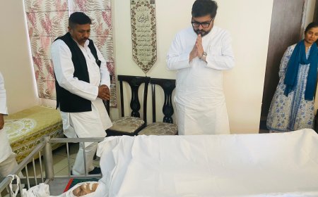 सांसद तनुज पुनिया ने मोहसिना किदवई के निधन पर जताया शोक