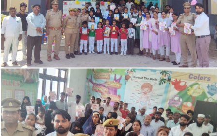 मिशन शक्ति फेज-5 के तहत छात्राओं को किया गया जागरूक