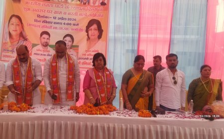 स्थापना दिवस पर गांव- गांव पहुंची भाजपा ग्राम व बस्ती चलो अभियान को मिला समर्थन