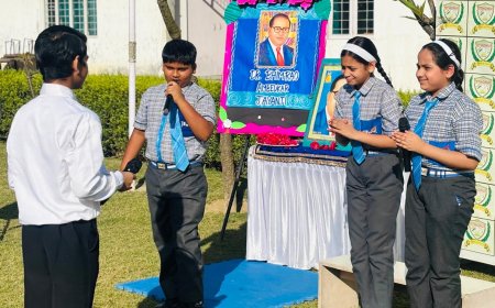 अंबेडकर जयंती पर टिथोनस स्कूल में हुए सांस्कृतिक कार्यक्रम,बच्चों ने अपनी प्रस्तुतियों से मोह लिया सभी का मन