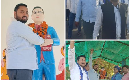 रामनगर, बाराबंकी में धूमधाम से मनी अंबेडकर जयंती